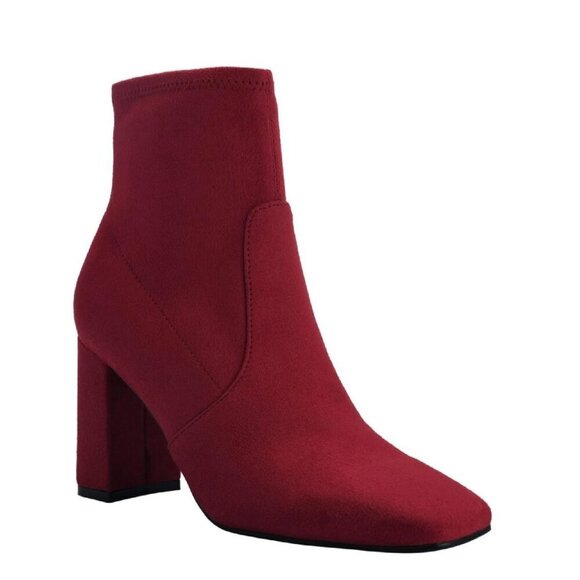 Marc Fisher Womens Need It Faux Suede Ankle Ankle Boots - Picture 1 of 5